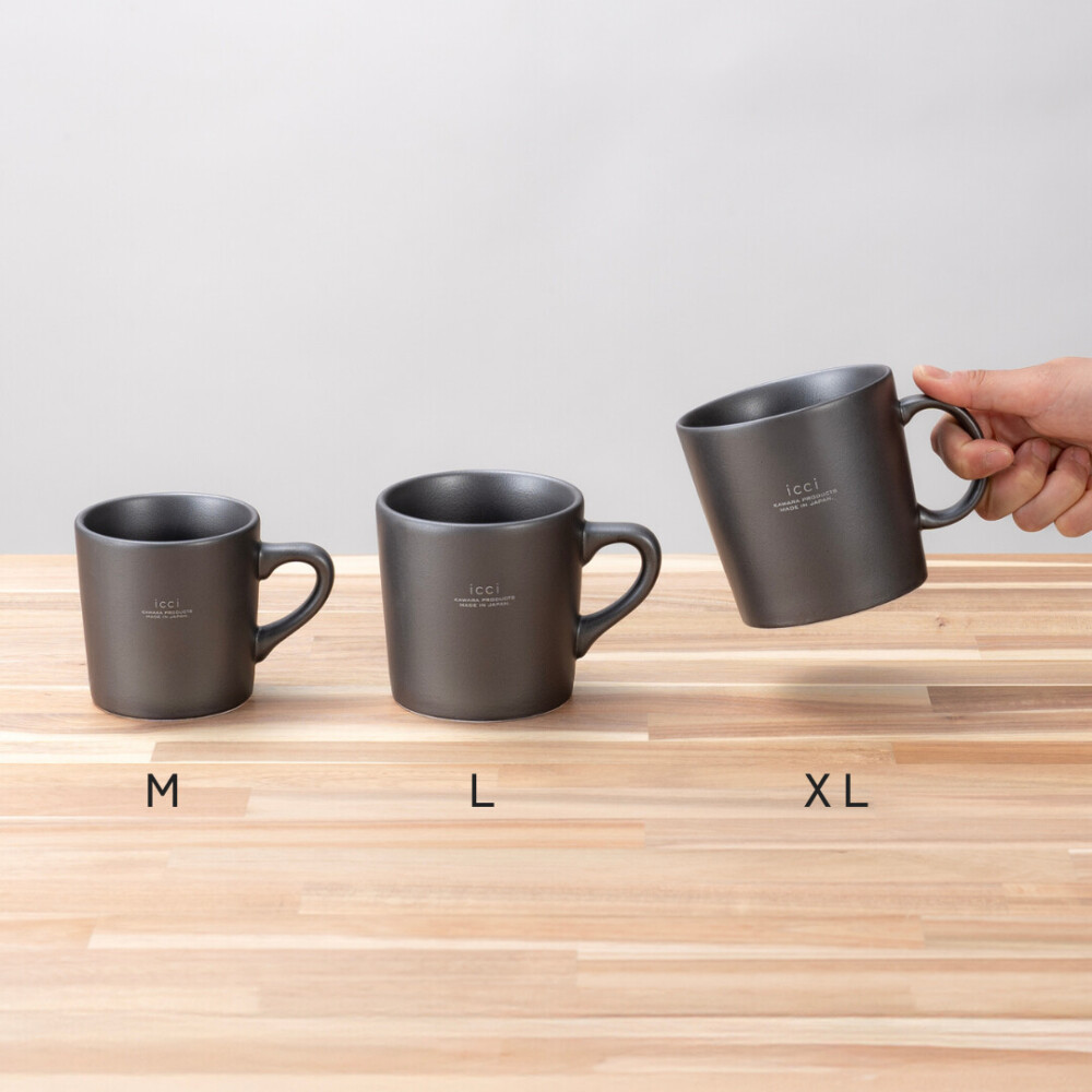 Gift:kawara pair of mugs L / 瓦のマグカップ L ペアセット(ギフトBOX入)